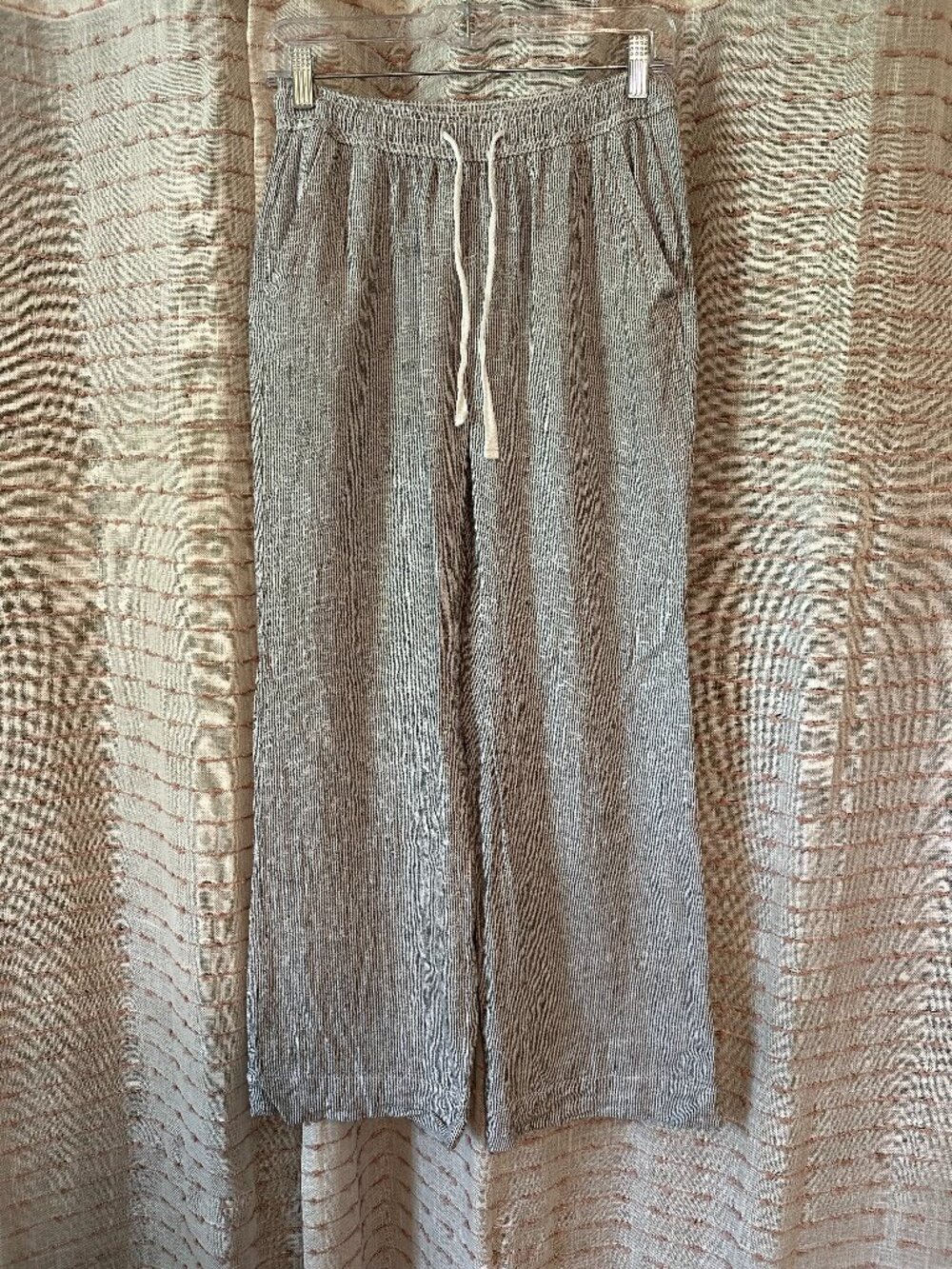 Striped Linen Pants